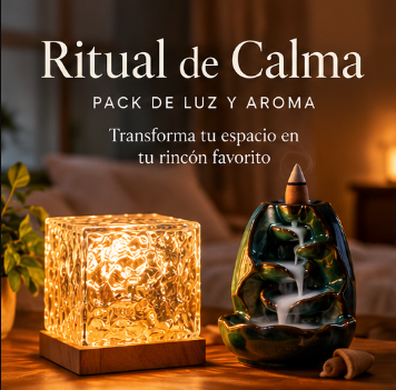 Ritual de Calma — Pack Lámpara AquaWave + Cascada ZEN