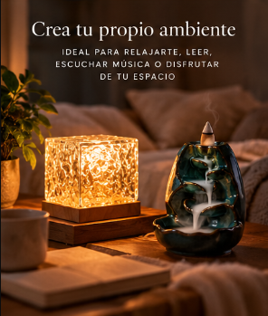 Ritual de Calma — Pack Lámpara AquaWave + Cascada ZEN